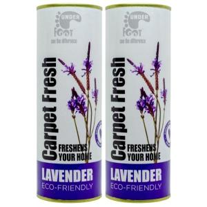 Under Foot – Carpet Fresh Freshener – 500g – Lavender – Pack of 2 Under Foot – Carpet Fresh Freshener – 500g – Lavender – Pack of 2