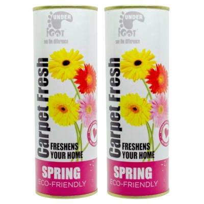 Under Foot – Carpet Fresh Freshener – 500g – Spring – Pack of 2 Under Foot – Carpet Fresh Freshener – 500g – Spring – Pack of 2