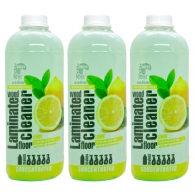 Under Foot – Laminated Wood Floor Cleaner – Refill 1L – Lemon – Pack of 3 Under Foot – Laminated Wood Floor Cleaner – Refill 1L – Lemon – Pack of 3