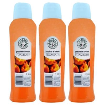 Nature Collection – Foambath Body Wash 1L – Peaches & Cream – Pack of 3 Nature Collection – Foambath Body Wash 1L – Peaches & Cream – Pack of 3