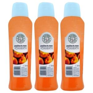Nature Collection – Foambath Body Wash 1L – Peaches & Cream – Pack of 3 Nature Collection – Foambath Body Wash 1L – Peaches & Cream – Pack of 3