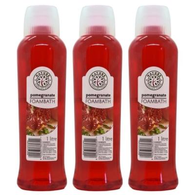 Nature Collection – Foambath Body Wash 1L – Pomegranate – Pack of 3 Nature Collection – Foambath Body Wash 1L – Pomegranate – Pack of 3