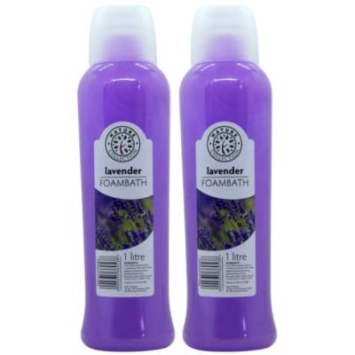 Nature Collection – Foambath Body Wash 1L – Lavender – Pack of 2 Nature Collection – Foambath Body Wash 1L – Lavender – Pack of 2