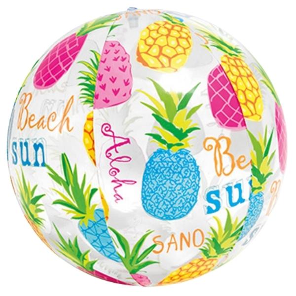 Intex – Beach Ball / Lively Print Beach Ball 51cm – Pineapples Intex – Beach Ball / Lively Print Beach Ball 51cm – Pineapples