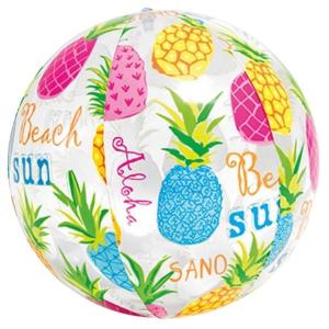 Intex – Beach Ball / Lively Print Beach Ball 51cm – Pineapples Intex – Beach Ball / Lively Print Beach Ball 51cm – Pineapples