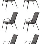 Seagull KD Patio Chair Set Of 6 Seagull KD Patio Chair Set Of 6