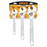 Ingco – Adjustable Wrench Set – 3 Piece Ingco – Adjustable Wrench Set – 3 Piece