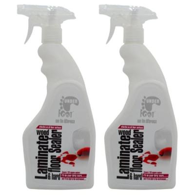 Under Foot – Laminate Wood Floor Sealer – 750ml – Pack of 2 Under Foot – Laminate Wood Floor Sealer – 750ml – Pack of 2