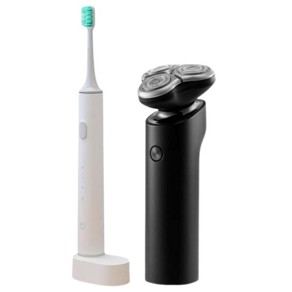 Xiaomi – Electric Shaver S500 and Smart Electric Toothbrush T500 Combo Xiaomi – Electric Shaver S500 and Smart Electric Toothbrush T500 Combo