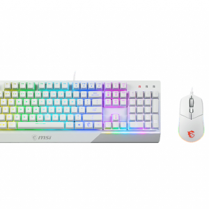 MSI Vigor GK30 Gaming Keyboard and Mouse Combo – White MSI Vigor GK30 Gaming Keyboard and Mouse Combo – White