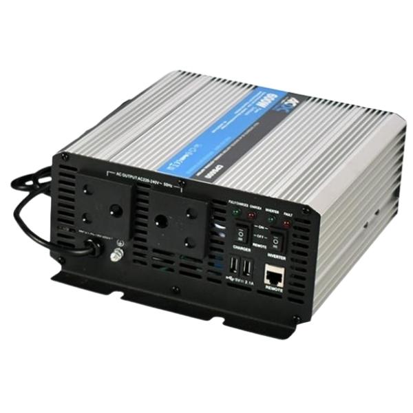ACDC – Pure Sine Wave Inverter with Charger 600W ACDC – Pure Sine Wave Inverter with Charger 600W