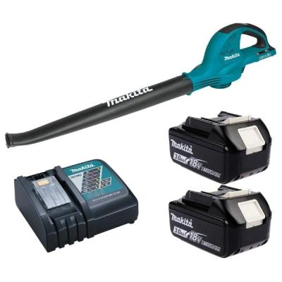Makita – Cordless Leaf Blower DUB361Z with 2 x 3.0Ah Batteries and Charger Makita – Cordless Leaf Blower DUB361Z with 2 x 3.0Ah Batteries and Charger