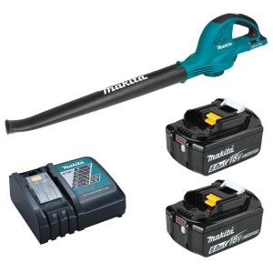 Makita – Cordless Leaf Blower DUB361Z with 2 x 6.0Ah Batteries and Charger Makita – Cordless Leaf Blower DUB361Z with 2 x 6.0Ah Batteries and Charger