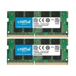Crucial 8GB DDR4 3200 MHz SO-DIMM Single Ranked Notebook Memory – 2 Pack Crucial 8GB DDR4 3200 MHz SO-DIMM Single Ranked Notebook Memory – 2 Pack