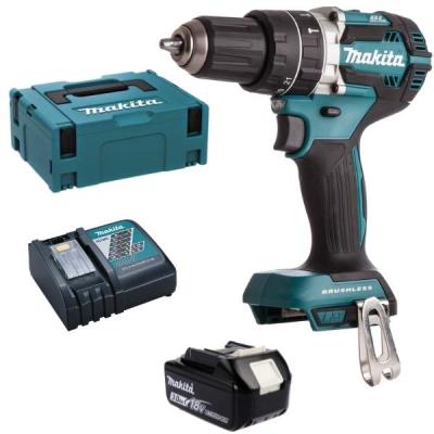 Makita – Cordless Driver Drill DHP484ZJ with 3.0Ah Battery, Charger & Case Makita – Cordless Driver Drill DHP484ZJ with 3.0Ah Battery, Charger & Case