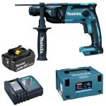 Makita – Rotary Hammer Drill 16mm DHR165ZJ, 6.0Ah Battery, Charger and Case Makita – Rotary Hammer Drill 16mm DHR165ZJ, 6.0Ah Battery, Charger and Case