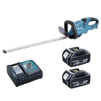 Makita -Cordless Hedge Trimmer 650mm LXT 36V, 2 x 5.0Ah Batteries & Charger Makita -Cordless Hedge Trimmer 650mm LXT 36V, 2 x 5.0Ah Batteries & Charger