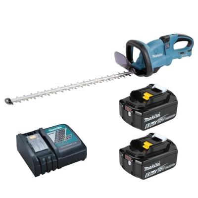 Makita -Cordless Hedge Trimmer 650mm LXT 36V, 2 x 6.0Ah Batteries & Charger Makita -Cordless Hedge Trimmer 650mm LXT 36V, 2 x 6.0Ah Batteries & Charger