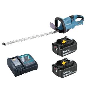 Makita -Cordless Hedge Trimmer 650mm LXT 36V, 2 x 6.0Ah Batteries & Charger Makita -Cordless Hedge Trimmer 650mm LXT 36V, 2 x 6.0Ah Batteries & Charger