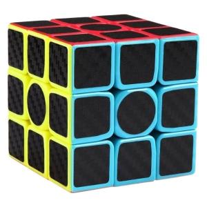 Source Direct – Bright Speed Cube with Black Carbon Fibre Stickers 3x3x3 Source Direct – Bright Speed Cube with Black Carbon Fibre Stickers 3x3x3