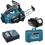 Makita – Cordless Chain Saw Top Handle, 3.0Ah Battery, Charger & Carry Case Makita – Cordless Chain Saw Top Handle, 3.0Ah Battery, Charger & Carry Case