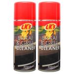 LK’s – Braai and Grill Cleaner – 400ml (Pack of 2) LK’s – Braai and Grill Cleaner – 400ml (Pack of 2)