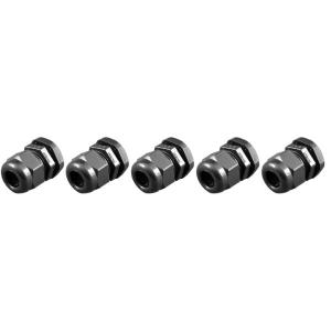 Liquid-Tight Strain Relief Cordgrip PG13.5 with Locknut – Pack of 5 Liquid-Tight Strain Relief Cordgrip PG13.5 with Locknut – Pack of 5