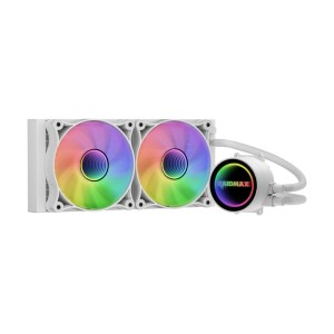Raidmax Infinita 240mm ARGB Liquid Cooler – White Raidmax Infinita 240mm ARGB Liquid Cooler – White