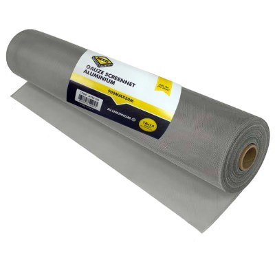 MTS Gauze Screen Net Aluminium 0,9 30m Natural MTS Gauze Screen Net Aluminium 0,9 30m Natural