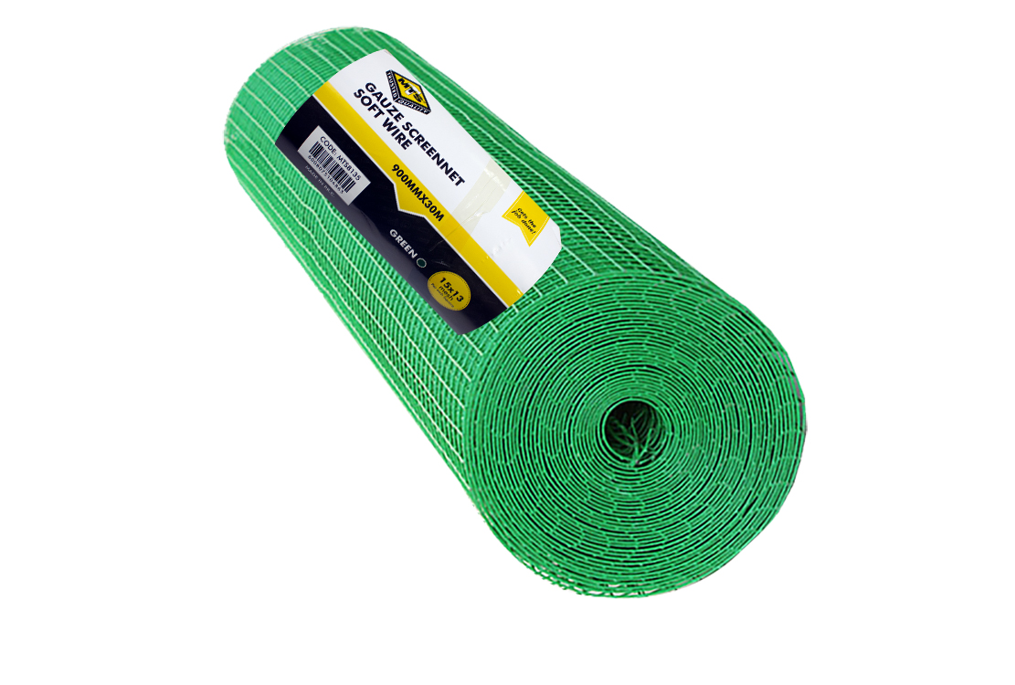 MTS Gauze Screen Net Softsteel 0,9 30m Green MTS Gauze Screen Net Softsteel 0,9 30m Green