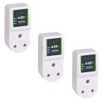 Gizzu – Universal – Voltage – Protector -Plug – Pack of 3 Gizzu – Universal – Voltage – Protector -Plug – Pack of 3