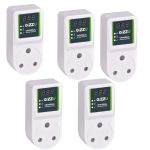 Gizzu – Universal – Voltage – Protector -Plug – Pack of 5 Gizzu – Universal – Voltage – Protector -Plug – Pack of 5
