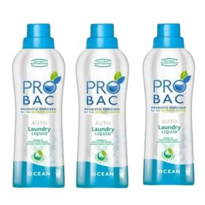 Probac – Laundry Liquid – Ocean 750ml Pack of 3 Probac – Laundry Liquid – Ocean 750ml Pack of 3