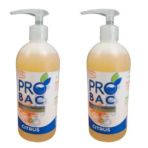 Probac – Hand Wash – Citrus – 500ml – Pack of 2 Probac – Hand Wash – Citrus – 500ml – Pack of 2