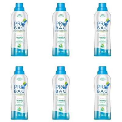Probac – Laundry Liquid – Ocean 750ml Pack of 6 Probac – Laundry Liquid – Ocean 750ml Pack of 6