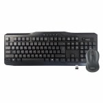 Parrot Products Wireless Keyboard and Mouse Combo – Black Parrot Products Wireless Keyboard and Mouse Combo – Black