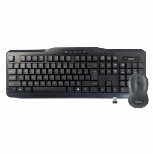 Parrot Products Wireless Keyboard and Mouse Combo – Black Parrot Products Wireless Keyboard and Mouse Combo – Black