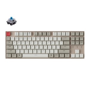 Keychron K8 87-Key Mechanical Wireless Keyboard – Gateron Blue Switches Keychron K8 87-Key Mechanical Wireless Keyboard – Gateron Blue Switches