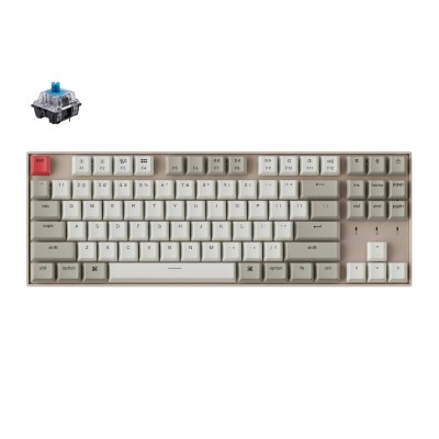 Keychron K8 87-Key Mechanical Wireless Keyboard – Gateron Blue Switches Keychron K8 87-Key Mechanical Wireless Keyboard – Gateron Blue Switches