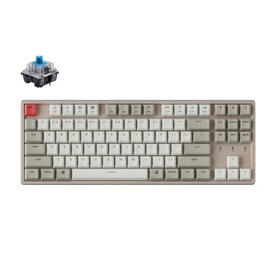 Keychron K8 87-Key Alu-Frame Mechanical Wireless Keyboard – Blue Switches Keychron K8 87-Key Alu-Frame Mechanical Wireless Keyboard – Blue Switches