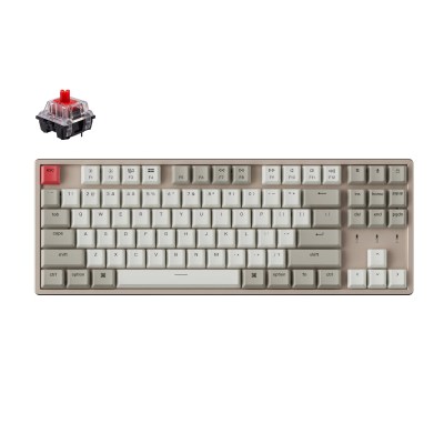 Keychron K8 87-Key Alu-Frame Mechanical Wireless Keyboard – Red Switches Keychron K8 87-Key Alu-Frame Mechanical Wireless Keyboard – Red Switches