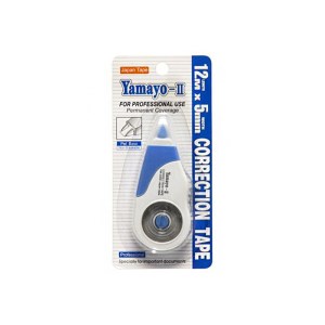 Correction Tape 12m x5mm – Yamayo Correction Tape 12m x5mm – Yamayo