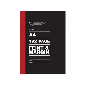 Book Hard-Cover A4 192-Page 2-Quire – 5 Book Hard-Cover A4 192-Page 2-Quire – 5