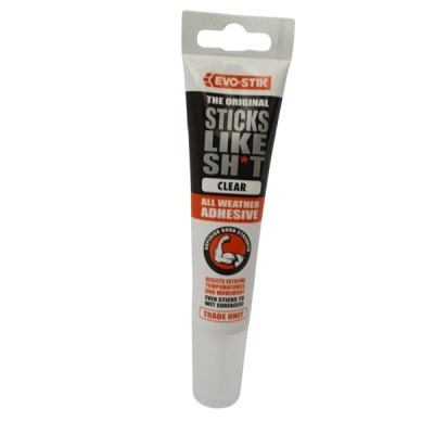 Evo-Stik – Sticks Like Sh*T 90ml – Clear Evo-Stik – Sticks Like Sh*T 90ml – Clear