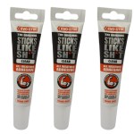 Evo-Stik – Sticks Like Sh*T 90ml – Pack of 3 – Clear Evo-Stik – Sticks Like Sh*T 90ml – Pack of 3 – Clear