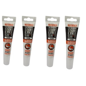 Evo-Stik – Sticks Like Sh*T 90ml – Pack of 4 – Clear Evo-Stik – Sticks Like Sh*T 90ml – Pack of 4 – Clear