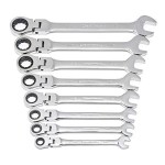 Ingco – 8 Piece – Flexible Ratchet Spanner Set Ingco – 8 Piece – Flexible Ratchet Spanner Set