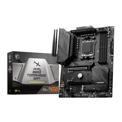 MSI TOMAHAWK AMD Ryzen 7000 DDR5 Gaming Motherboard – Black MSI TOMAHAWK AMD Ryzen 7000 DDR5 Gaming Motherboard – Black