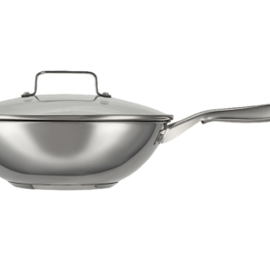 Masterchef – Wok / Strifry Pan with Glass Lid (28cm) – Non-stick Masterchef – Wok / Strifry Pan with Glass Lid (28cm) – Non-stick