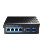 Cudy – 4 Port Gigabit Industrial PoE & Switch with 2 SFP Slots Cudy – 4 Port Gigabit Industrial PoE & Switch with 2 SFP Slots